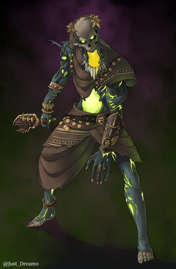 Blight, Ferryman of the Underworld - Commission [Fanart, Dead by Daylight]